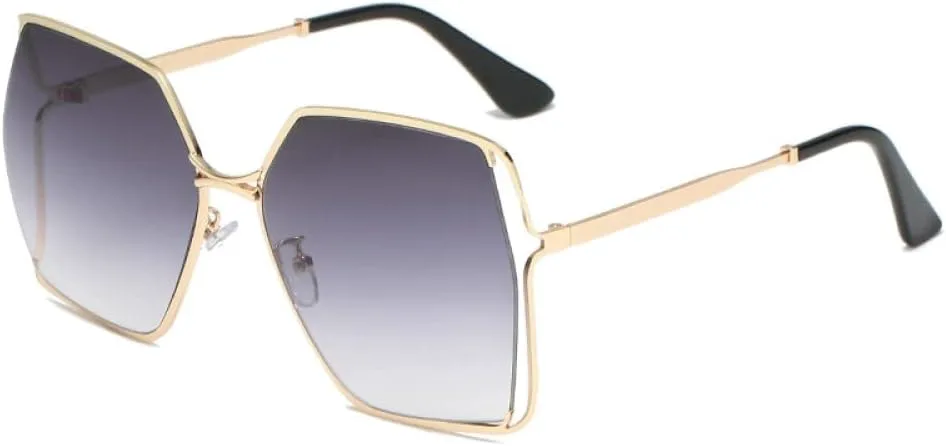 Женские солнцезащитные очки с градиентным покрытием, увеличенного размера, с полыми линзами, винтажные, из сплава, зеленые, с защитой от УФ-излучения UV400 LANGSER, 2
Женские солнцезащитные очки с градиентным покрытием, увеличенного размера, с полыми линзами, винтажные, из сплава, зеленые, с защитой от УФ-излучения UV400 LANGSER, 2