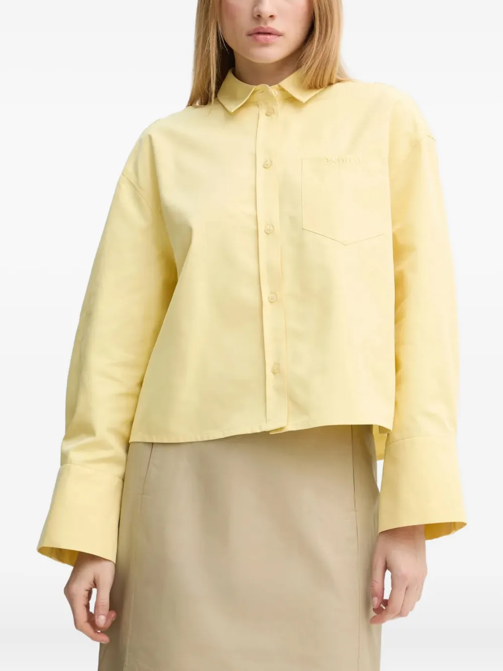 Рубашка с карманом на пуговицах Day Birger Et Mikkelsen, желтый
Рубашка с карманом на пуговицах Day Birger Et Mikkelsen, желтый