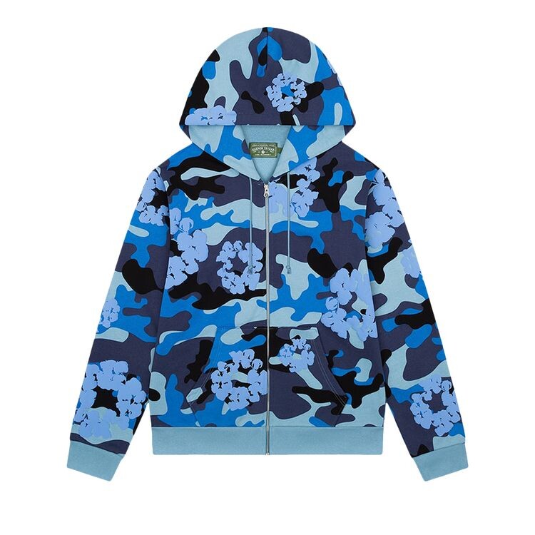 Худи Denim Tears The Wreath Zip Hoodie Blue Camo, синий
Худи Denim Tears The Wreath Zip Hoodie Blue Camo, синий