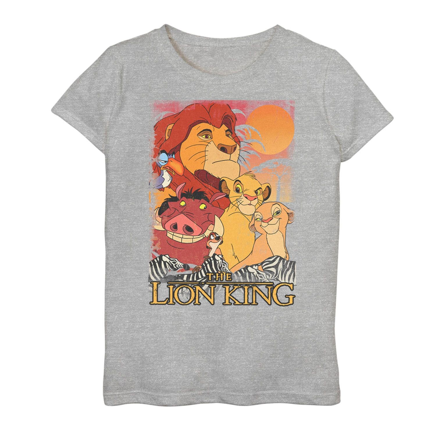 Футболка Disney's The Lion King для девочек 7–16 лет Happy Group Shot Sunset Licensed Character
Футболка Disney's The Lion King для девочек 7–16 лет Happy Group Shot Sunset Licensed Character