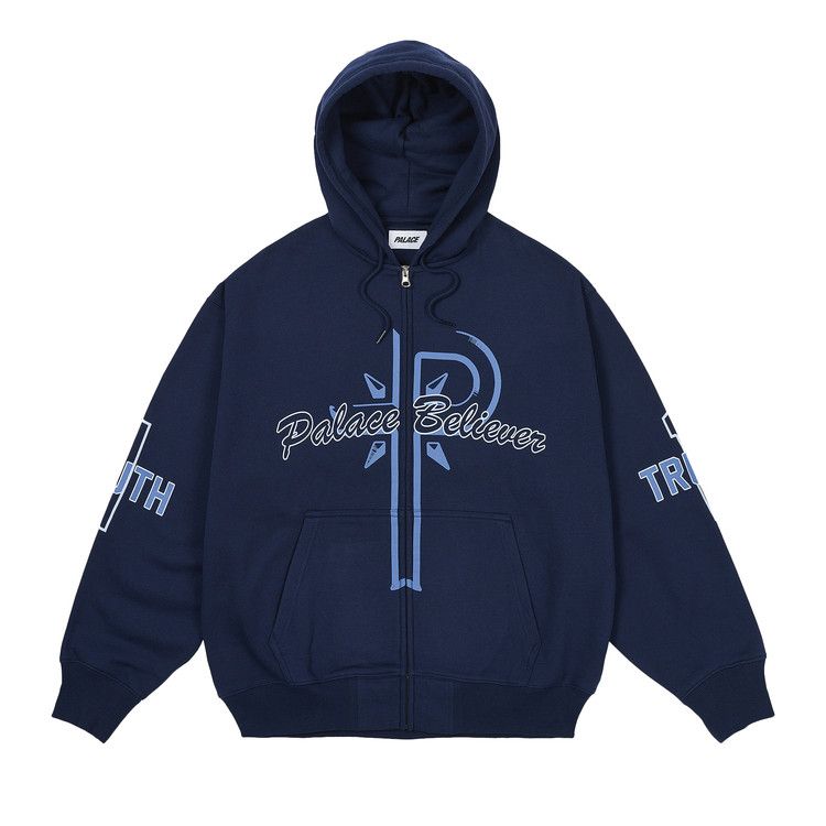 Толстовка Palace Believer Zip Hood, Navy
Толстовка Palace Believer Zip Hood, Navy