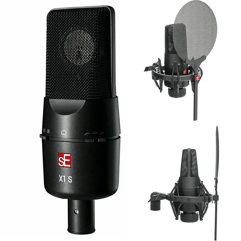Конденсаторный микрофон sE Electronics X1 S Large Diaphragm Cardioid Condenser Microphone
Конденсаторный микрофон sE Electronics X1 S Large Diaphragm Cardioid Condenser Microphone
