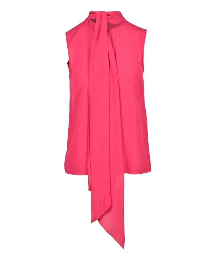 Топ из вуали с воротником на пуговицах Patrizia Pepe, розовый
Топ из вуали с воротником на пуговицах Patrizia Pepe, розовый