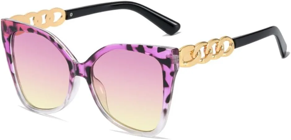 Винтажные солнцезащитные очки «кошачий глаз» для женщин, градиентная оправа, роскошные солнцезащитные очки с защитой от УФ-излучения UV400 TYUVIVO, Purple
Винтажные солнцезащитные очки «кошачий глаз» для женщин, градиентная оправа, роскошные солнцезащитные очки с защитой от УФ-излучения UV400 TYUVIVO, Purple