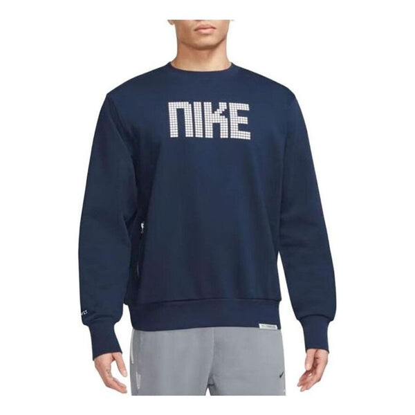Толстовка с капюшоном Dri Fit Standard Issue с круглым вырезом для футбола Nike, синий
Толстовка с капюшоном Dri Fit Standard Issue с круглым вырезом для футбола Nike, синий