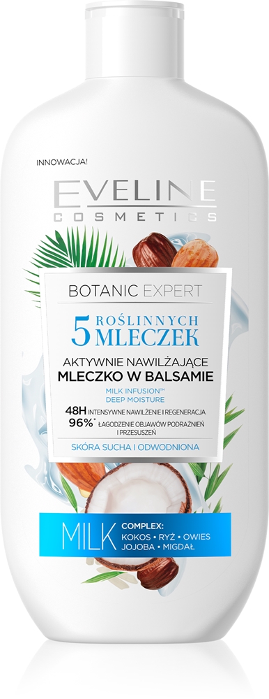 Увлажняющий лосьон для тела Botanic Expert Eveline Cosmetics, 350 мл
Увлажняющий лосьон для тела Botanic Expert Eveline Cosmetics, 350 мл