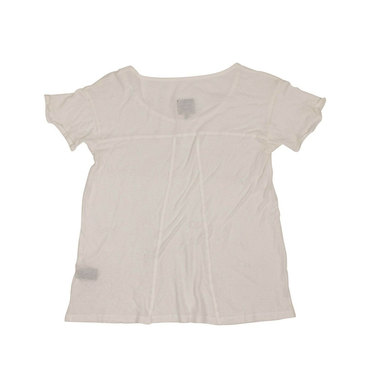 Хлопковая футболка с короткими рукавами Rta «Jewel» — белая, белый
Хлопковая футболка с короткими рукавами Rta «Jewel» — белая, белый