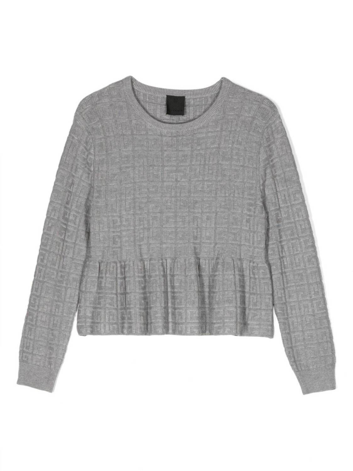 Givenchy Kids присборенная футболка с жаккардовым логотипом, серый
Givenchy Kids присборенная футболка с жаккардовым логотипом, серый