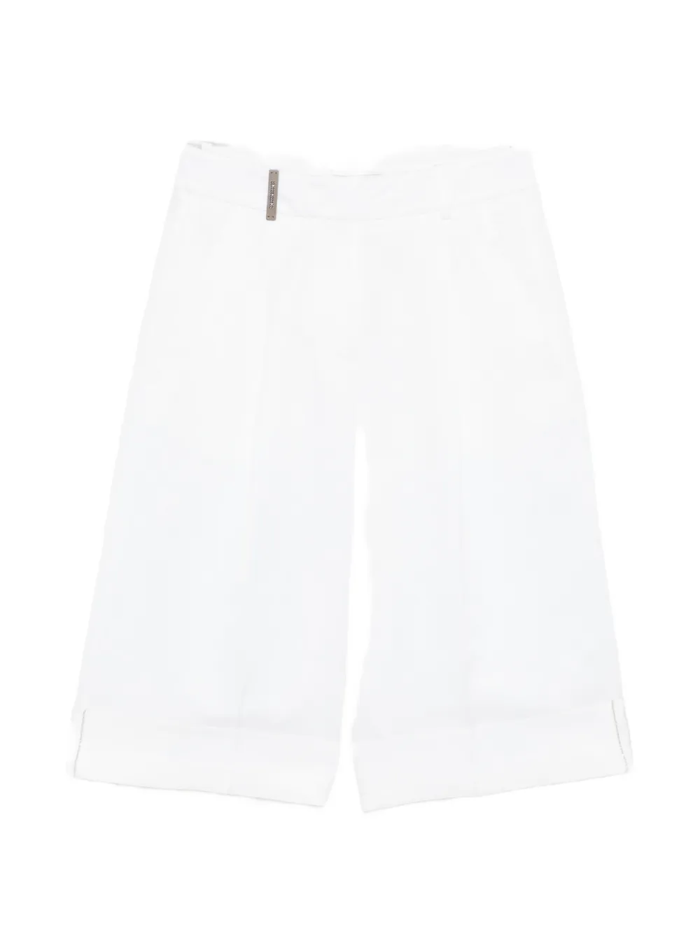 Шорты с отворотами Peserico, белый
Шорты с отворотами Peserico, белый