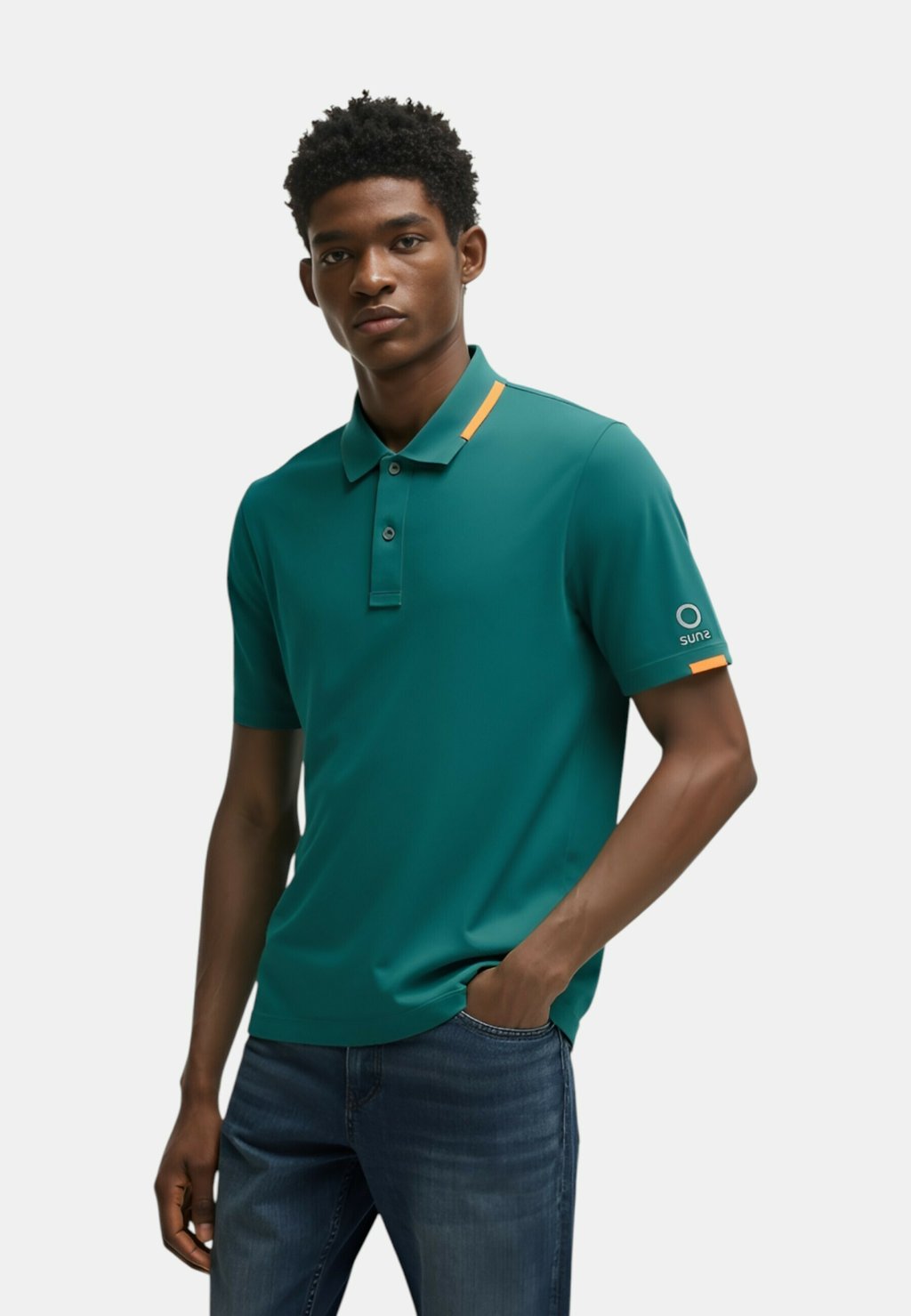 Базовая футболка POLO Suns, зеленый
Базовая футболка POLO Suns, зеленый