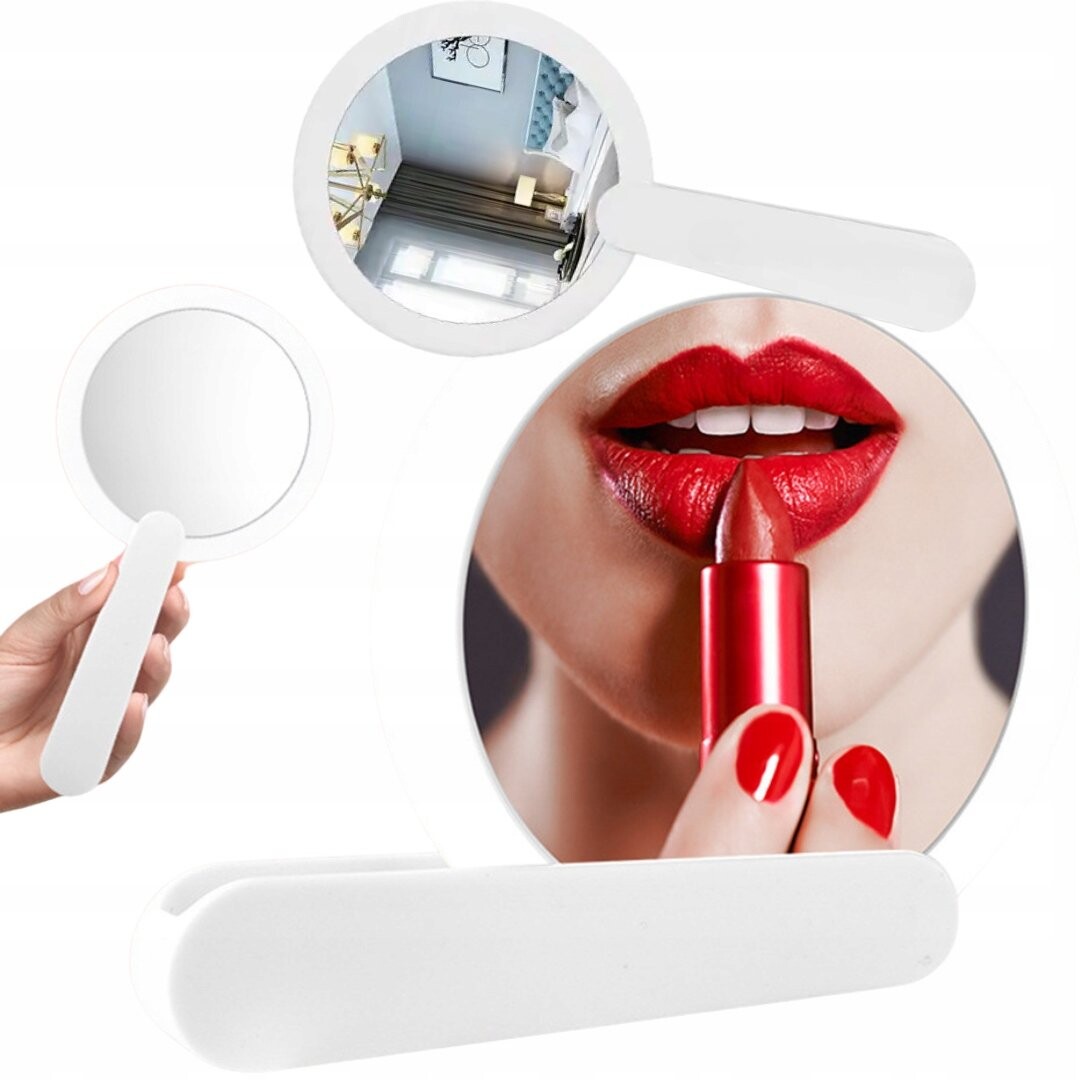 Портативное туристическое зеркало для макияжа, с подсветкой, складное Skibi
Портативное туристическое зеркало для макияжа, с подсветкой, складное Skibi