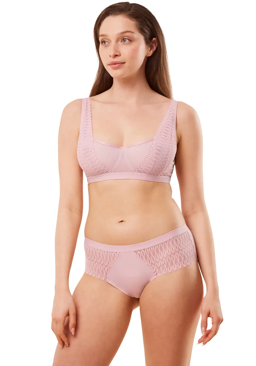 Бюстгальтер Triumph на косточках "Aura Spotlight T W02", эластичное кружево, розовый
Бюстгальтер Triumph на косточках "Aura Spotlight T W02", эластичное кружево, розовый