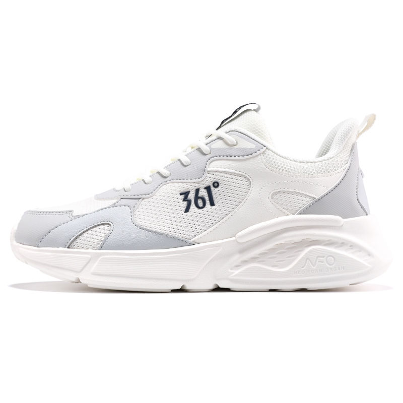 361° Нескользящие износостойкие низкие повседневные туфли мужские белые серые
361° Нескользящие износостойкие низкие повседневные туфли мужские белые серые