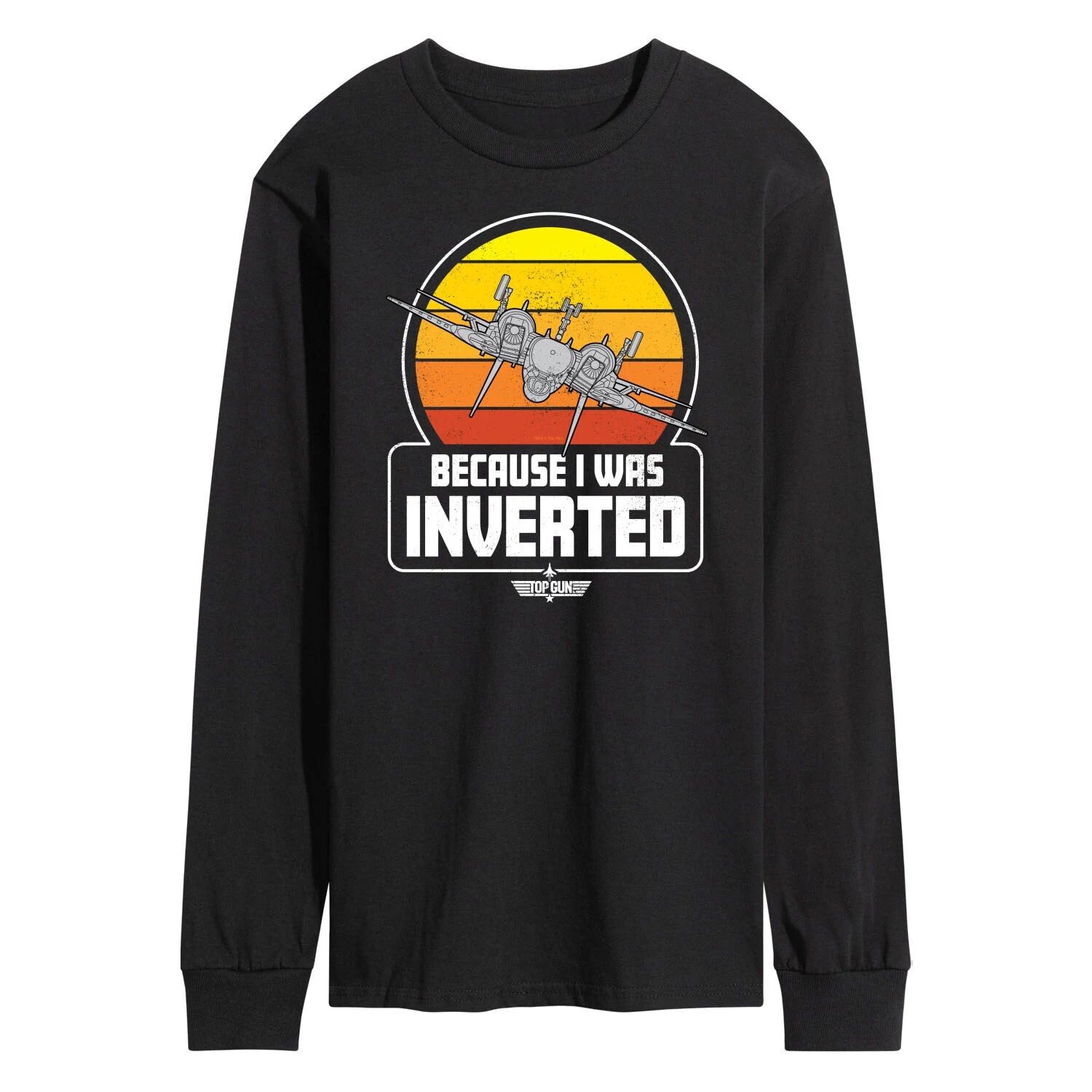 Мужская футболка с перевернутым длинным рукавом Top Gun Licensed Character
Мужская футболка с перевернутым длинным рукавом Top Gun Licensed Character