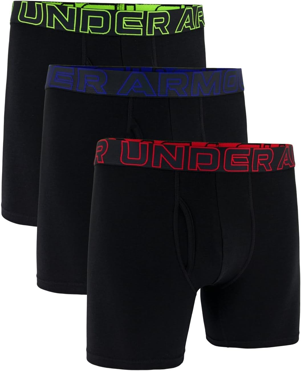 Under Armour мужские трусы-боксеры UA Performance Cotton 6" 3 шт, Black/Black/Black
Under Armour мужские трусы-боксеры UA Performance Cotton 6" 3 шт, Black/Black/Black