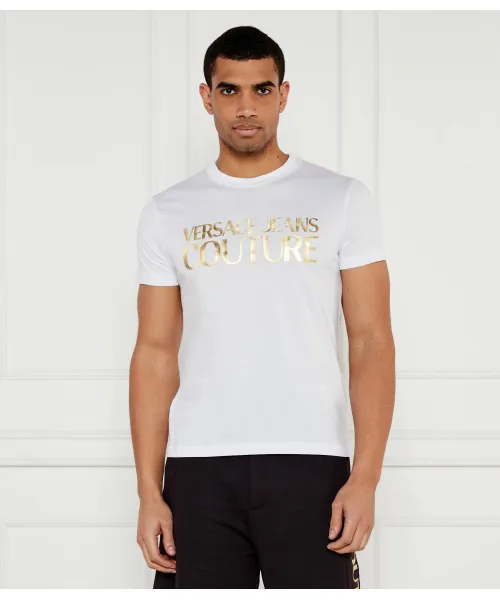 Футболка Slim fit Versace Jeans Couture, белый
Футболка Slim fit Versace Jeans Couture, белый
