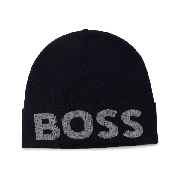 Калливанская шапка с добавлением шерсти. Boss, синий
Калливанская шапка с добавлением шерсти. Boss, синий