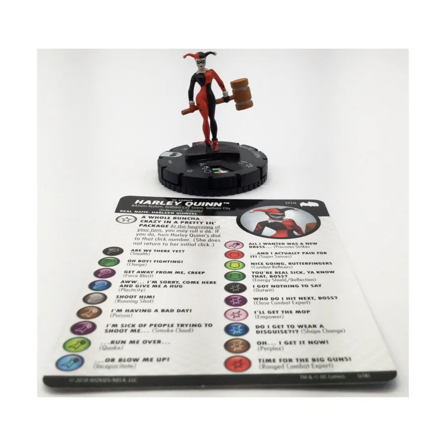 Харли Квинн #014 (С), DC HeroClix - Batman the Animated Series - Singles
Харли Квинн #014 (С), DC HeroClix - Batman the Animated Series - Singles