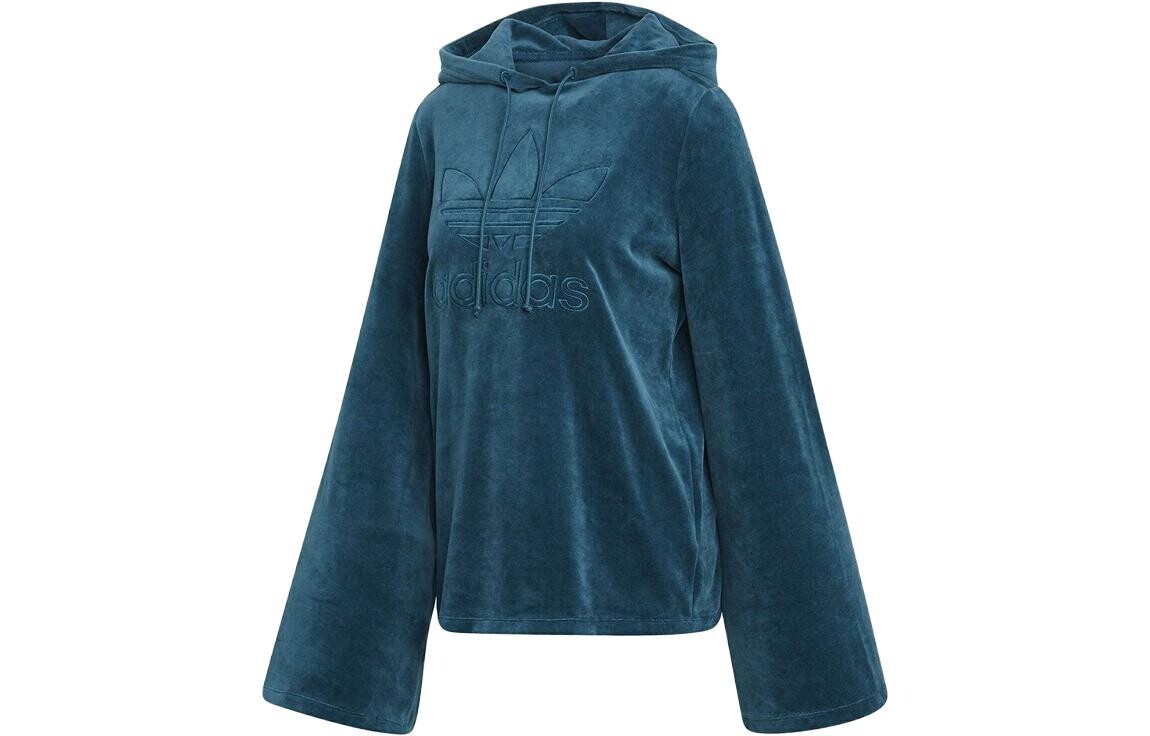 Свитшот женский павлинье-зеленый Adidas
Свитшот женский павлинье-зеленый Adidas