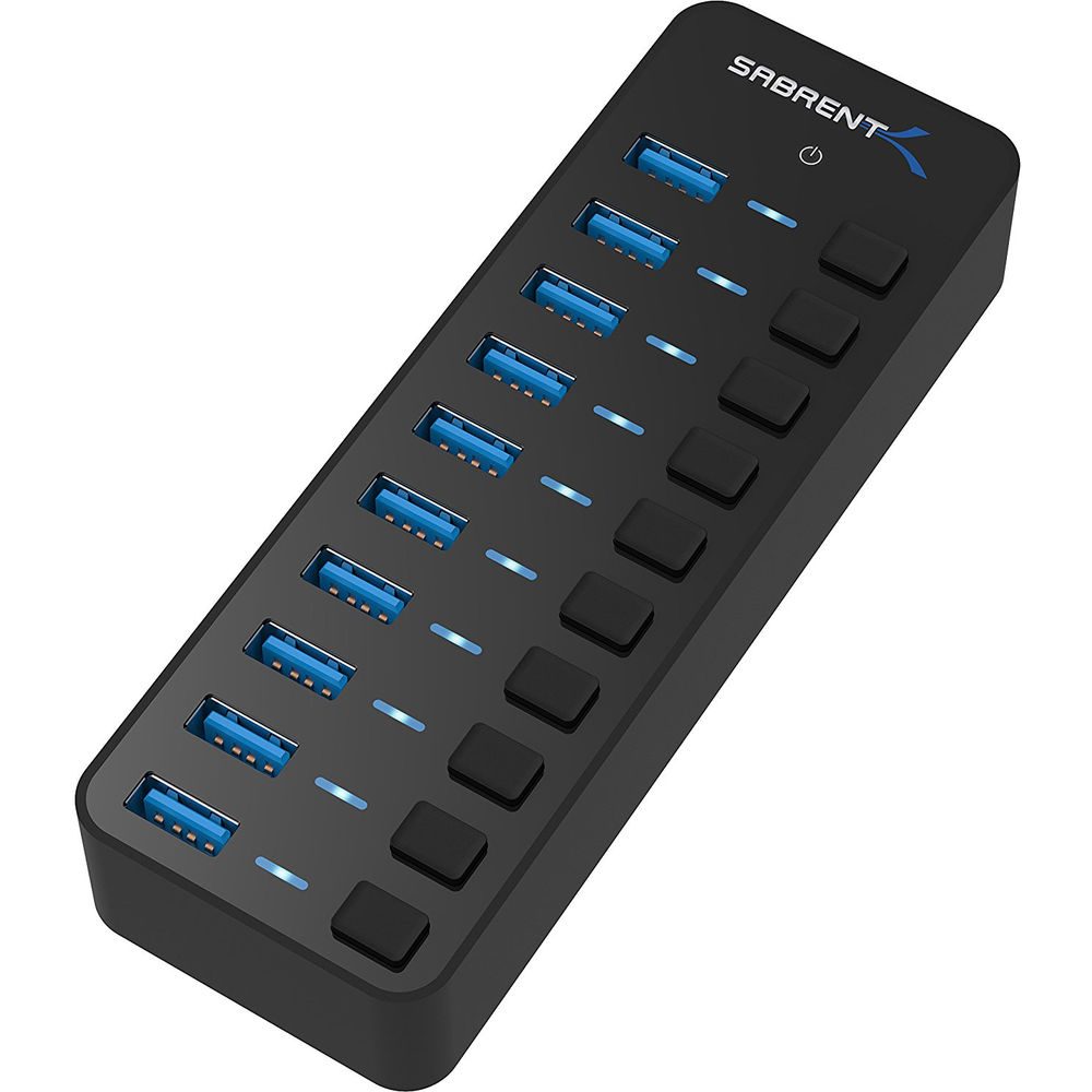 Док-станция Sabrent 10-Port USB 3.0 Hub HB-BU10
Док-станция Sabrent 10-Port USB 3.0 Hub HB-BU10