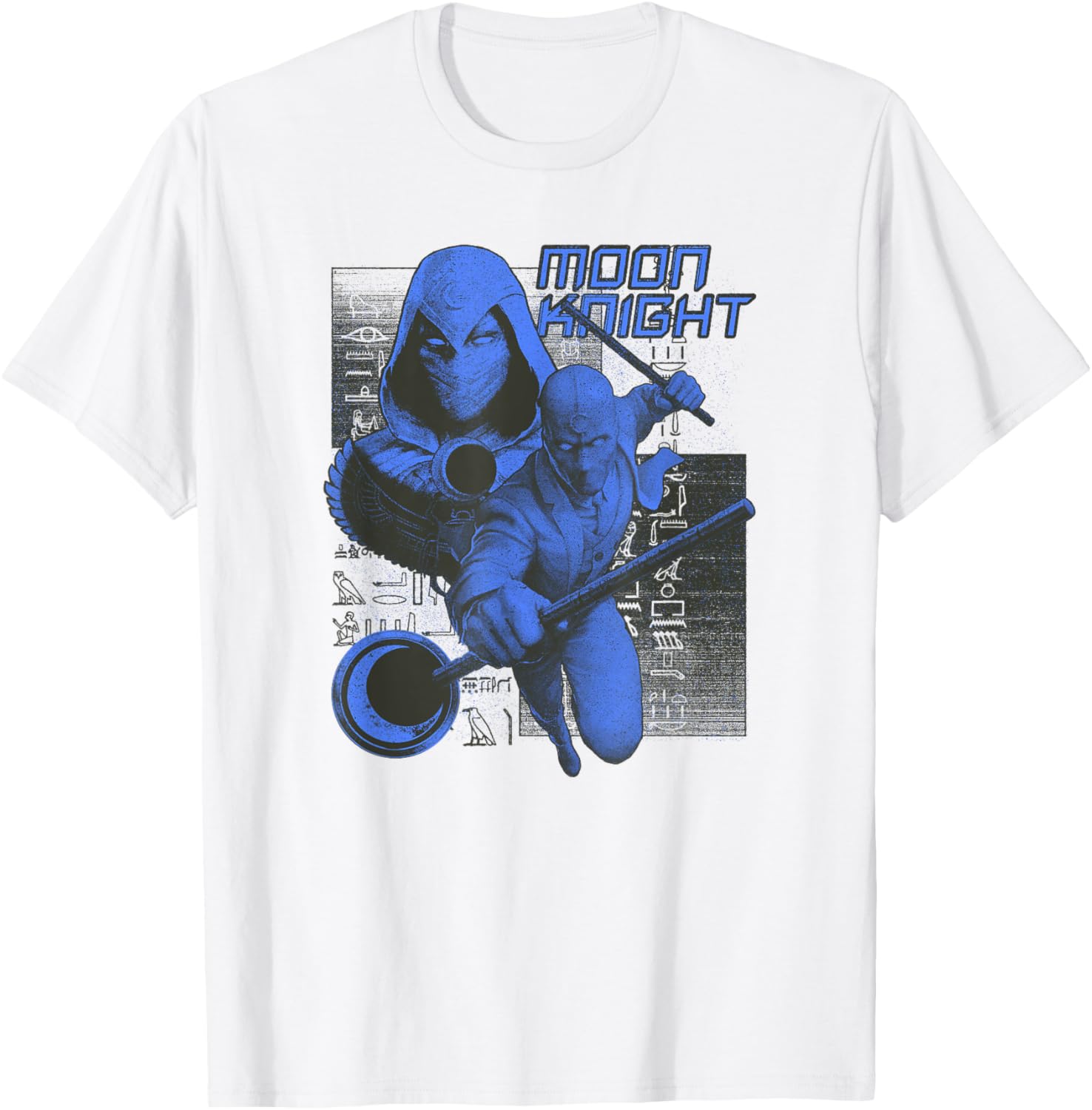 Футболка с изображением постера из комикса Marvel Лунная ночь, белая
Футболка с изображением постера из комикса Marvel Лунная ночь, белая