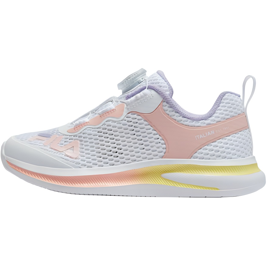 Нескользящие дышащие низкие детские кроссовки для бега FILA KIDS, белый/розовый
Нескользящие дышащие низкие детские кроссовки для бега FILA KIDS, белый/розовый