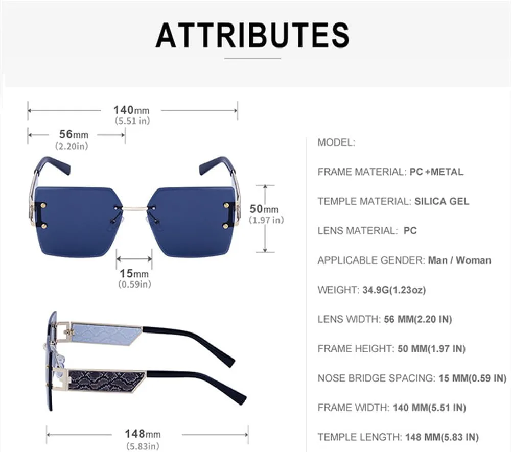 Мужские солнцезащитные очки LVTFCO в стиле ретро-панк с градиентной оправой, безрамочные, для вождения на открытом воздухе, защита от УФ-излучения UV400, 2
Мужские солнцезащитные очки LVTFCO в стиле ретро-панк с градиентной оправой, безрамочные, для вождения на открытом воздухе, защита от УФ-излучения UV400, 2