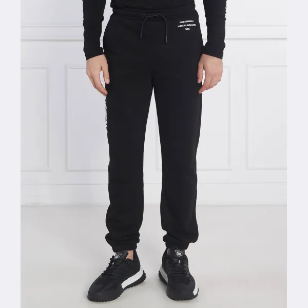 Спортивные брюки стандартного кроя Karl Lagerfeld, черный
Спортивные брюки стандартного кроя Karl Lagerfeld, черный