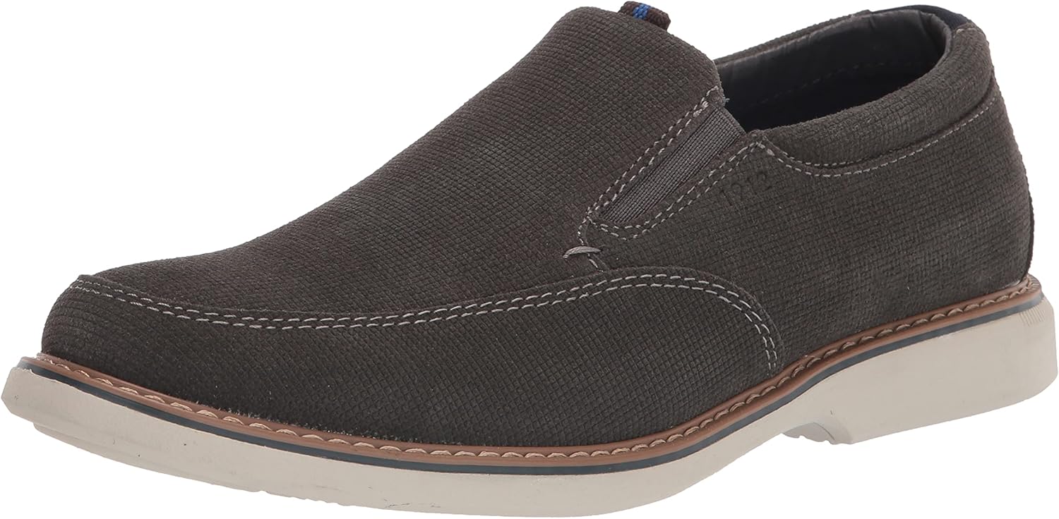 Мужские кожаные лоферы Nunn Bush Otto с мокасиновой носочной частью и легкой подошвой, серый
Мужские кожаные лоферы Nunn Bush Otto с мокасиновой носочной частью и легкой подошвой, серый