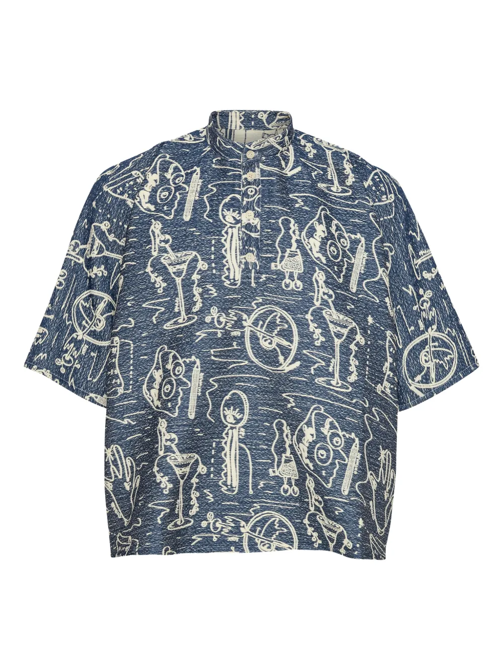 Футболка с принтом Henrik Vibskov, синий
Футболка с принтом Henrik Vibskov, синий