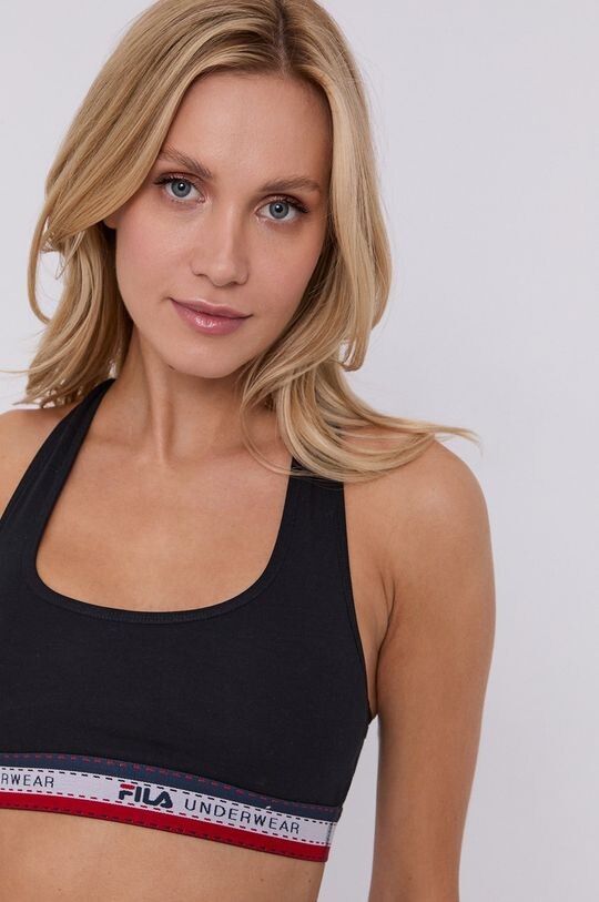Спортивный бюстгальтер Fila, черный
Спортивный бюстгальтер Fila, черный