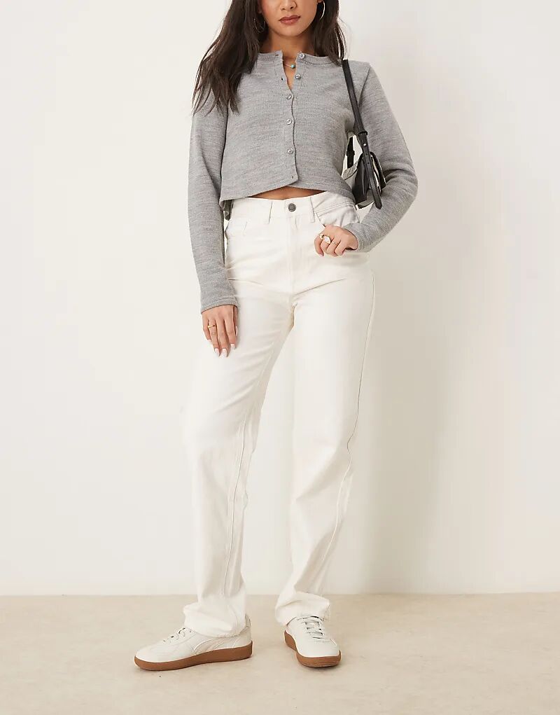 Джинсы Kelly с высокой талией и широкими штанинами белого цвета Vila
Джинсы Kelly с высокой талией и широкими штанинами белого цвета Vila