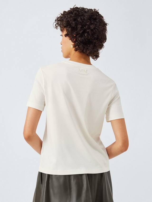 Футболка Comodo с круглым вырезом MM by MaxMara, White
Футболка Comodo с круглым вырезом MM by MaxMara, White