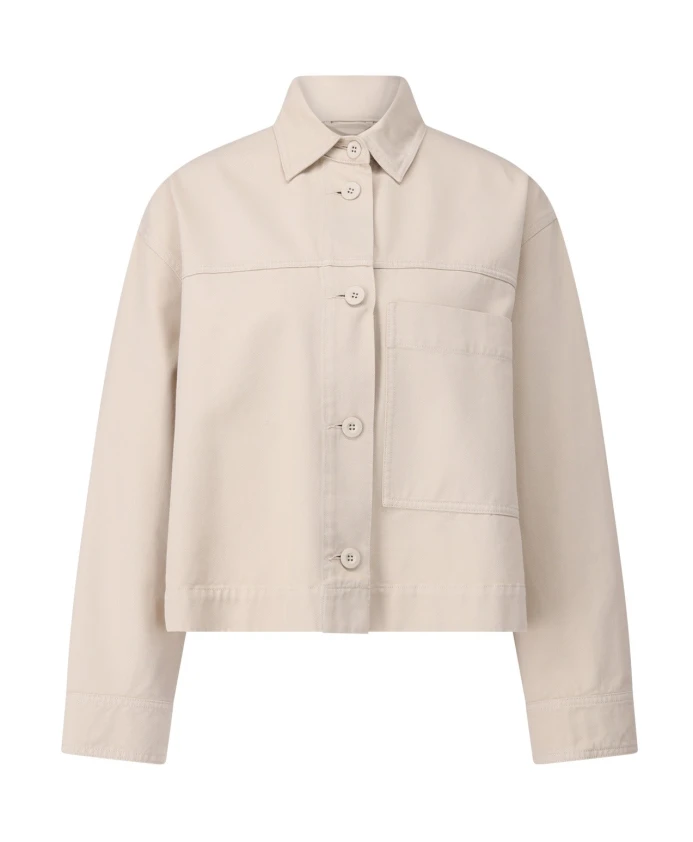 Джинсовая рубашка-куртка Weekend Max Mara, бежевый
Джинсовая рубашка-куртка Weekend Max Mara, бежевый