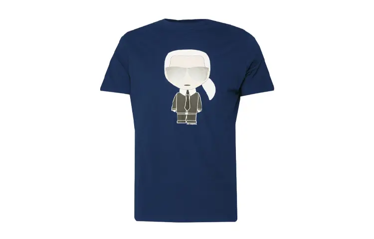 Футболка мужская темно-синяя Karl Lagerfeld, синий
Футболка мужская темно-синяя Karl Lagerfeld, синий