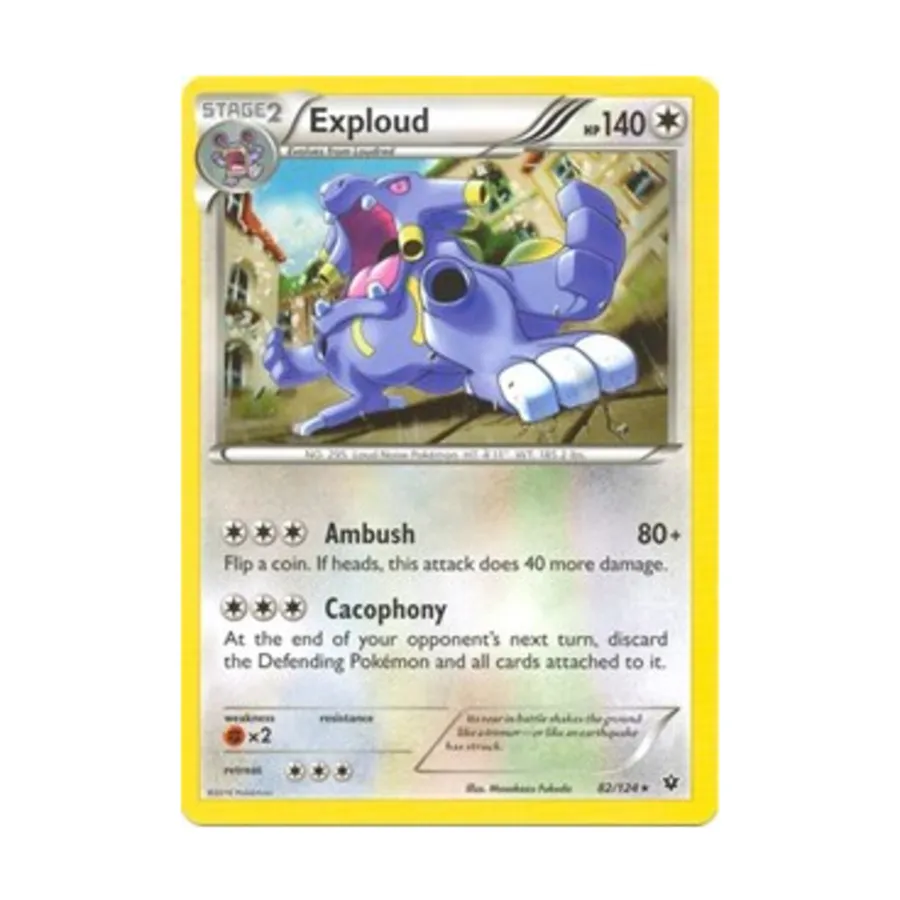 CCG Взрыв (R) #82 (обратная голограмма), Pokemon - XY - Fates Collide - Singles
CCG Взрыв (R) #82 (обратная голограмма), Pokemon - XY - Fates Collide - Singles