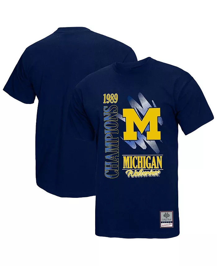 Мужская футболка Michigan Wolverines Retro Brush Mineral Wash в темно-синем цвете Mitchell & Ness
Мужская футболка Michigan Wolverines Retro Brush Mineral Wash в темно-синем цвете Mitchell & Ness