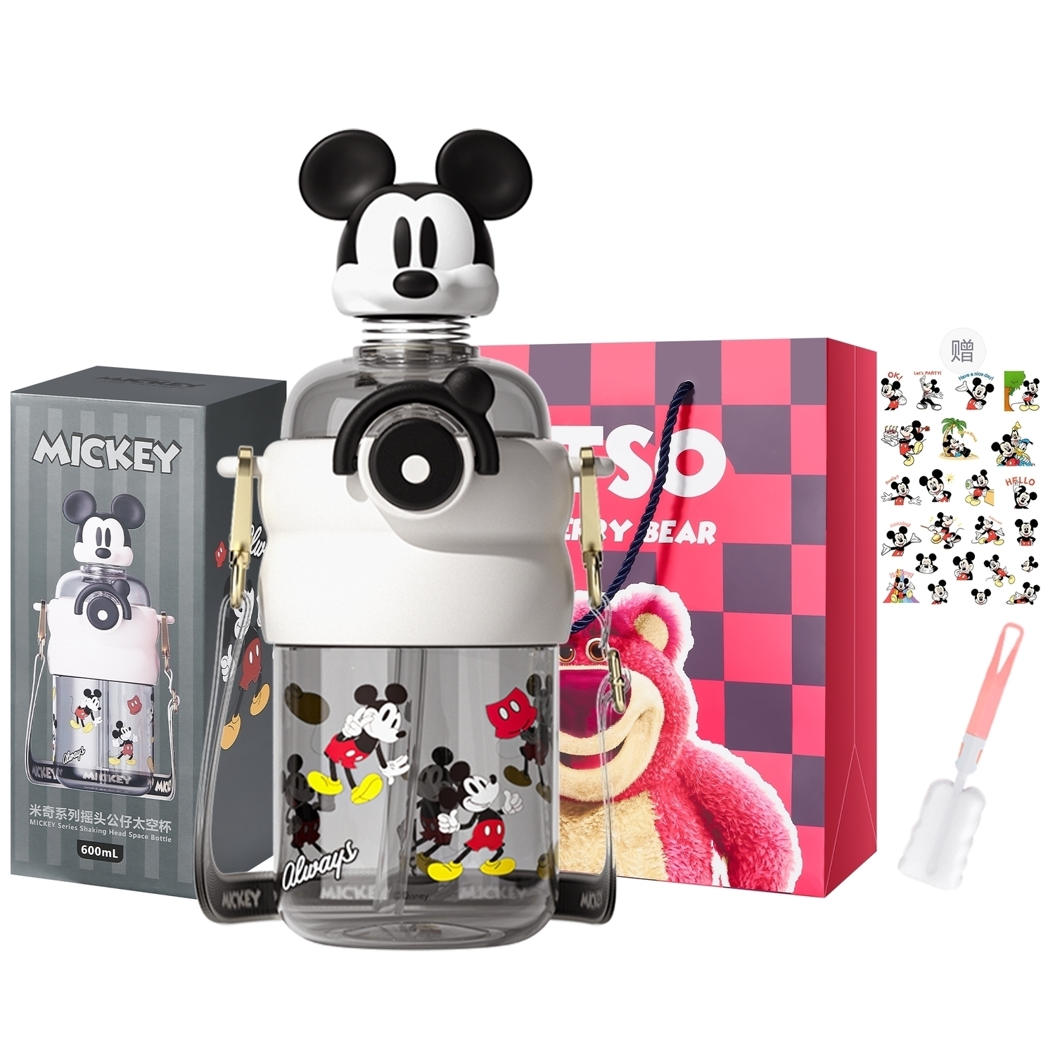 Серия Strawberry Bear Stitch, Mickey, Alien, Donald Duck пластиковый стакан 600 мл Disney
Серия Strawberry Bear Stitch, Mickey, Alien, Donald Duck пластиковый стакан 600 мл Disney