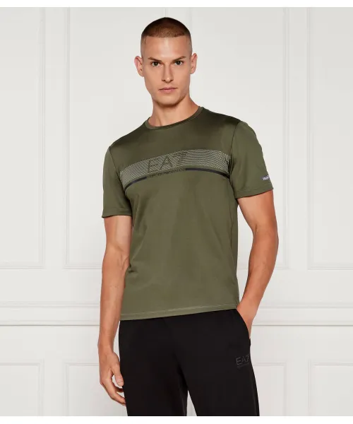 Футболка Slim fit Ea7, зеленый
Футболка Slim fit Ea7, зеленый