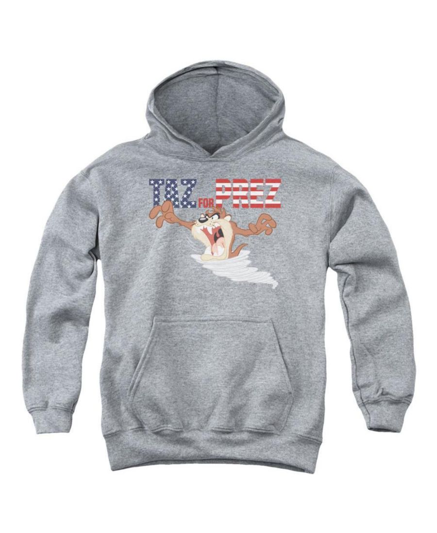 Детская толстовка с капюшоном Taz For Prez 3 Looney Tunes, Medium grey
Детская толстовка с капюшоном Taz For Prez 3 Looney Tunes, Medium grey