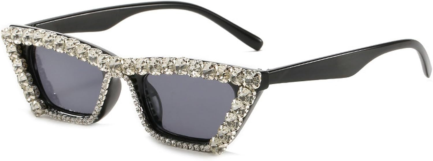 Laureles Модные солнцезащитные очки с маленькими кошачьими очками и стразами для женщин, бриллиантовые панк-очки с кристаллами для мужчин, солнцезащитные очки UV400, Black Grey
Laureles Модные солнцезащитные очки с маленькими кошачьими очками и стразами для женщин, бриллиантовые панк-очки с кристаллами для мужчин, солнцезащитные очки UV400, Black Grey