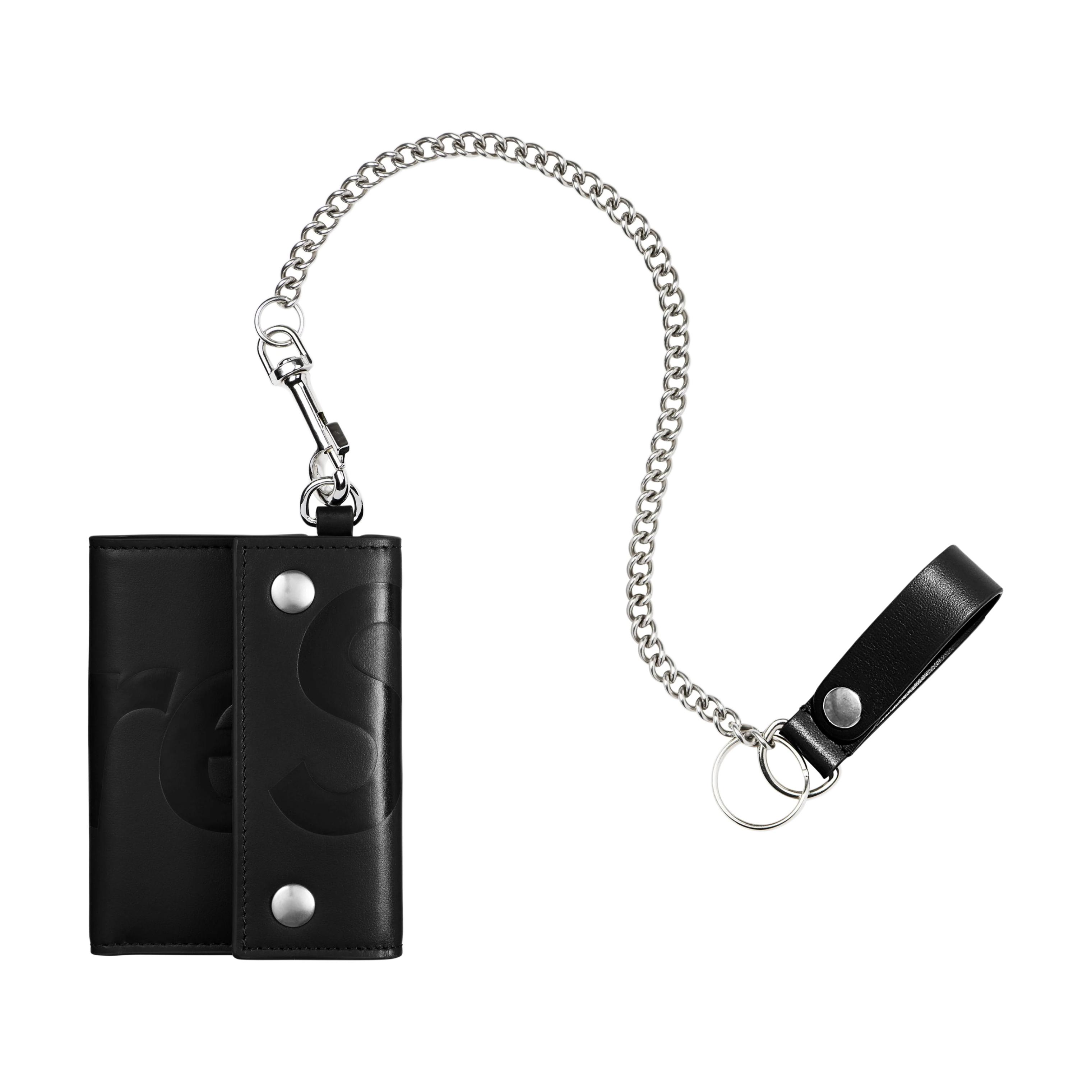 Supreme Кожаный кошелек унисекс черный, Black
Supreme Кожаный кошелек унисекс черный, Black