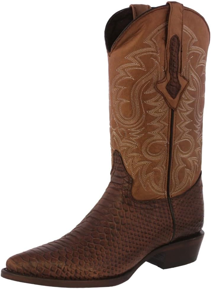 Мужские коричневые ковбойские сапоги Texas Legacy в западном стиле из кожи с рисунком змеи и ящерицы, модель J Toe
Мужские коричневые ковбойские сапоги Texas Legacy в западном стиле из кожи с рисунком змеи и ящерицы, модель J Toe