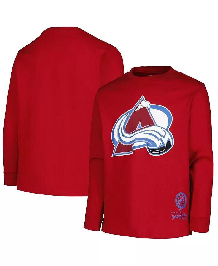 Футболка с длинным рукавом и логотипом Big Boys Garnet Colorado Avalanche Throwback Mitchell & Ness, красный
Футболка с длинным рукавом и логотипом Big Boys Garnet Colorado Avalanche Throwback Mitchell & Ness, красный