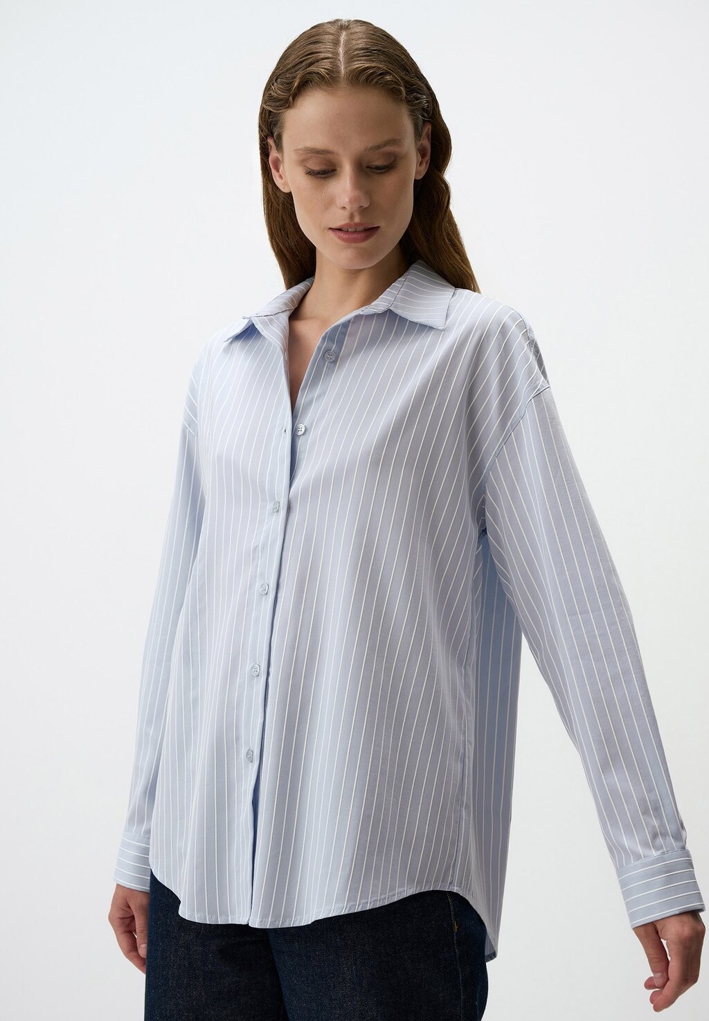 Блузка на пуговицах LINE PATTERNED LONG SLEEVE Jimmy Key, светло-голубой
Блузка на пуговицах LINE PATTERNED LONG SLEEVE Jimmy Key, светло-голубой