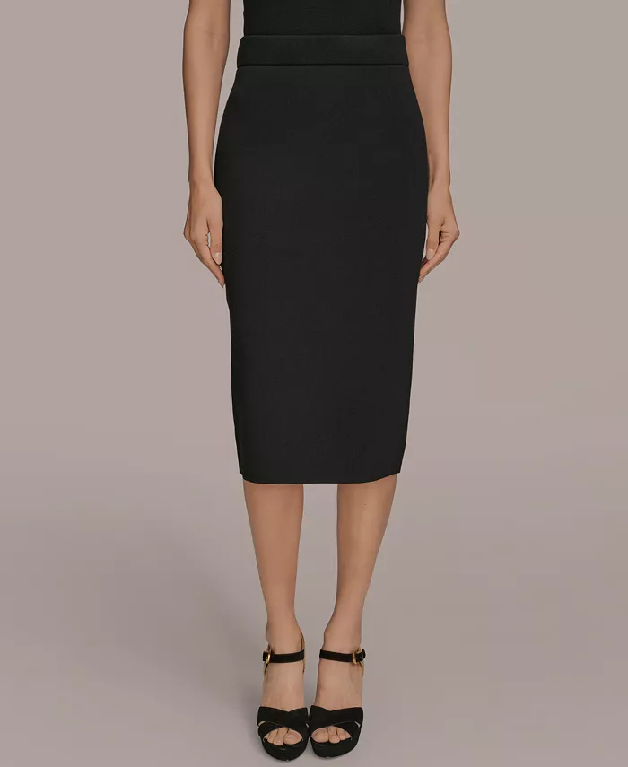 Женская юбка-карандаш из трикотажного свитера Donna Karan New York, черный
Женская юбка-карандаш из трикотажного свитера Donna Karan New York, черный