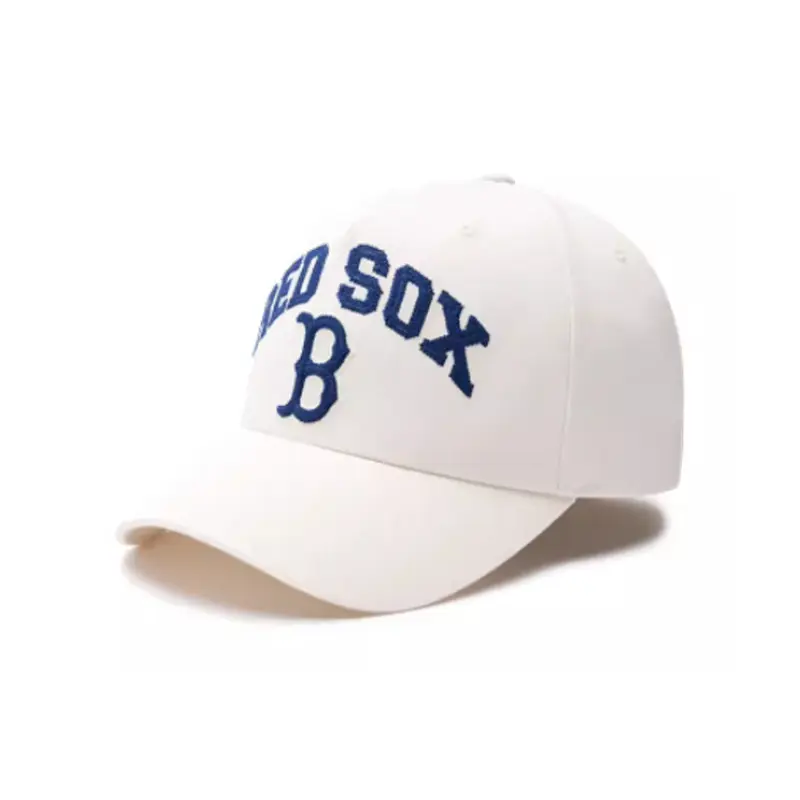 MLB Бейсболка из полиэстера унисекс белая, White 
MLB Бейсболка из полиэстера унисекс белая, White