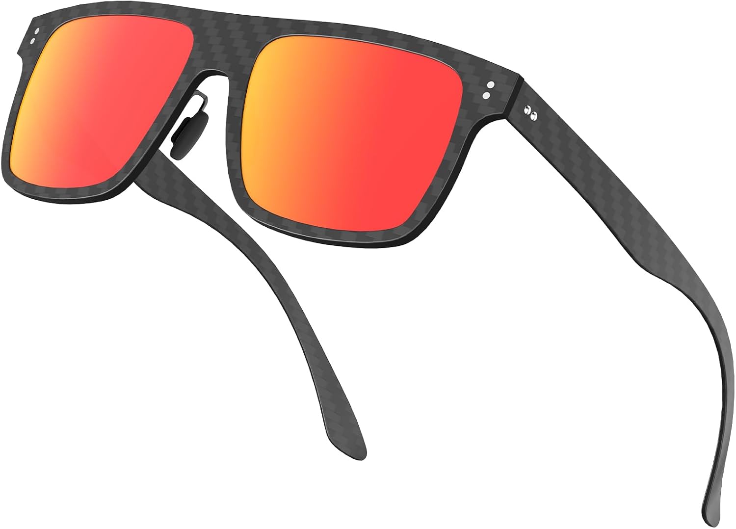 Поляризованные солнцезащитные очки ANYLUV для мужчин, из углеродного волокна, легкие, с защитой от УФ-излучения UV400, подходят для вождения, рыбалки, гольфа, A04 Matte Black/Red
Поляризованные солнцезащитные очки ANYLUV для мужчин, из углеродного волокна, легкие, с защитой от УФ-излучения UV400, подходят для вождения, рыбалки, гольфа, A04 Matte Black/Red
