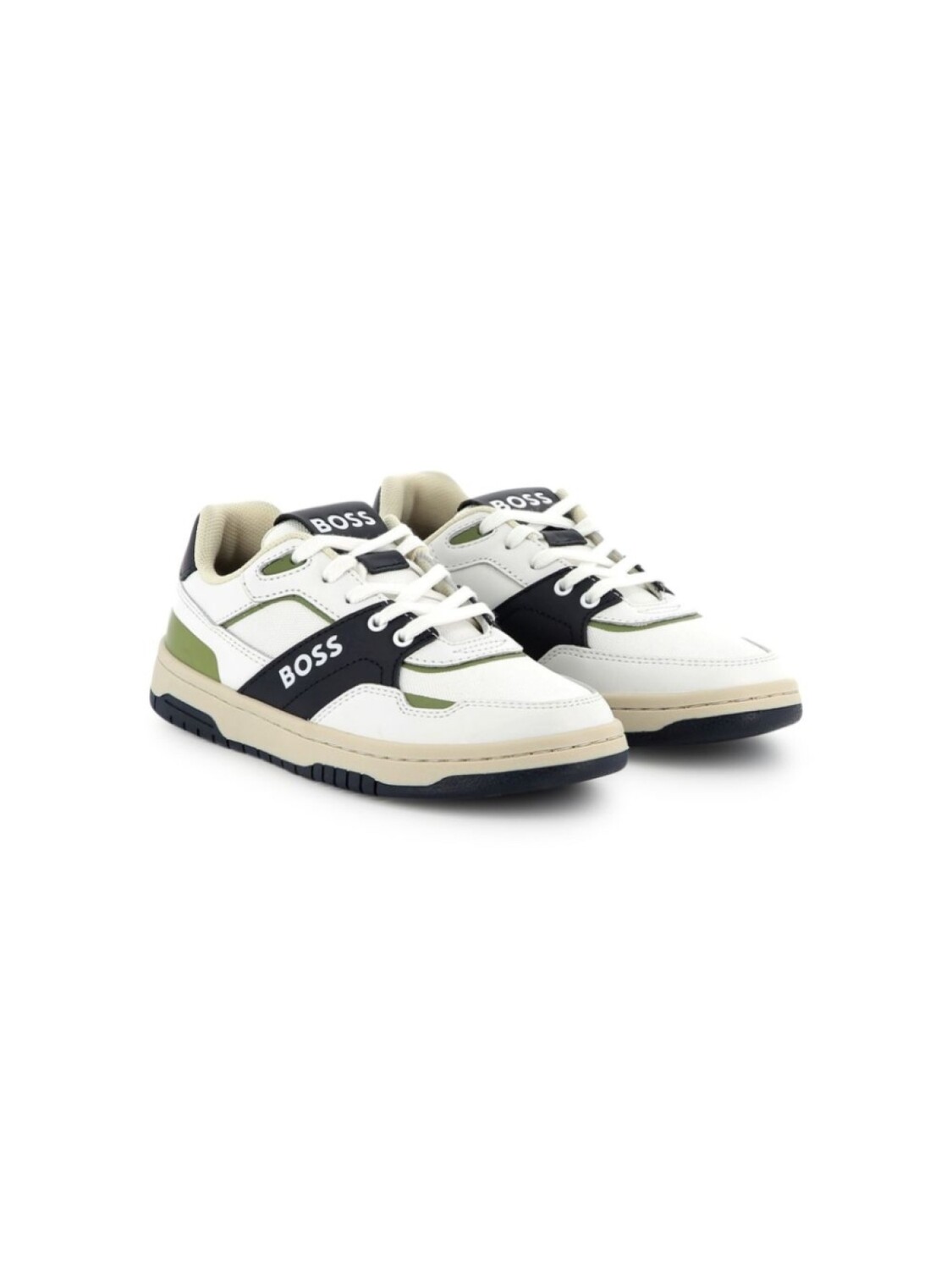 Кроссовки со вставками BOSS Kidswear, белый
Кроссовки со вставками BOSS Kidswear, белый