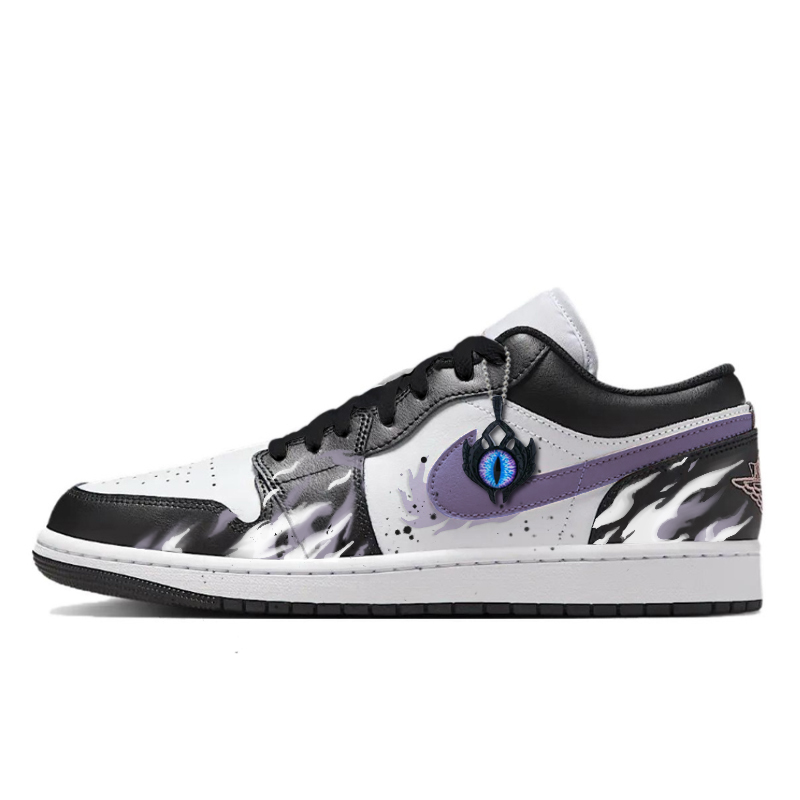 Jordan Баскетбольные кроссовки Air 1 Eye Of Demon, износостойкие, низкие, винтажные, мужские, черно-фиолетовые
Jordan Баскетбольные кроссовки Air 1 Eye Of Demon, износостойкие, низкие, винтажные, мужские, черно-фиолетовые